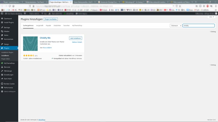 Childify-Me-Wordpress-Plugin
