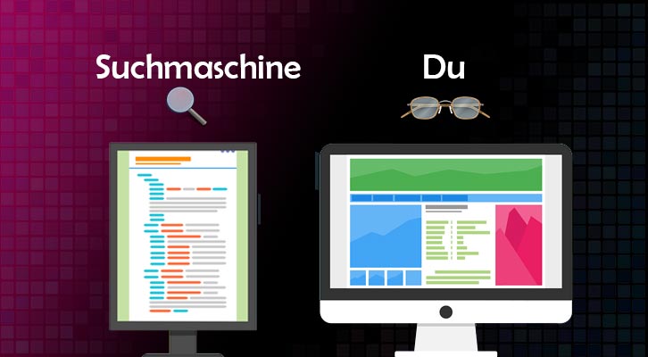 Suchmaschine-Google-Benutzer-Website-Ansicht